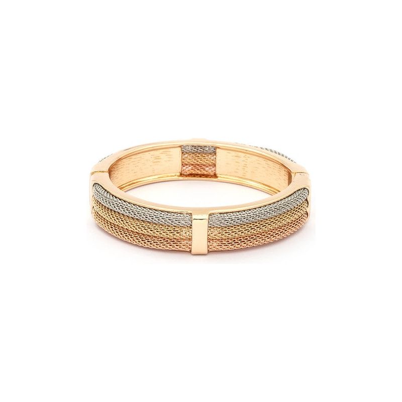 Eternity Wrap 3 Tone Bangle
