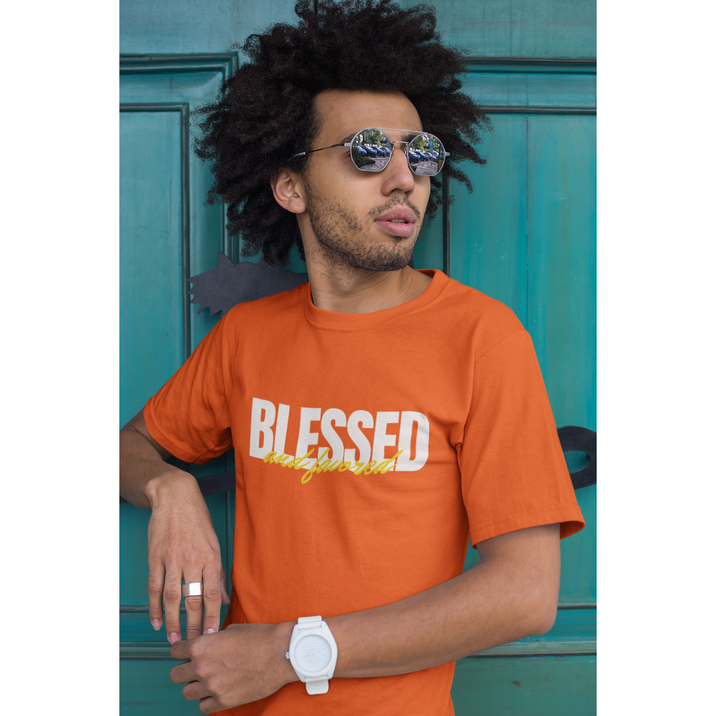 BLESSED AND FAVORED TEE