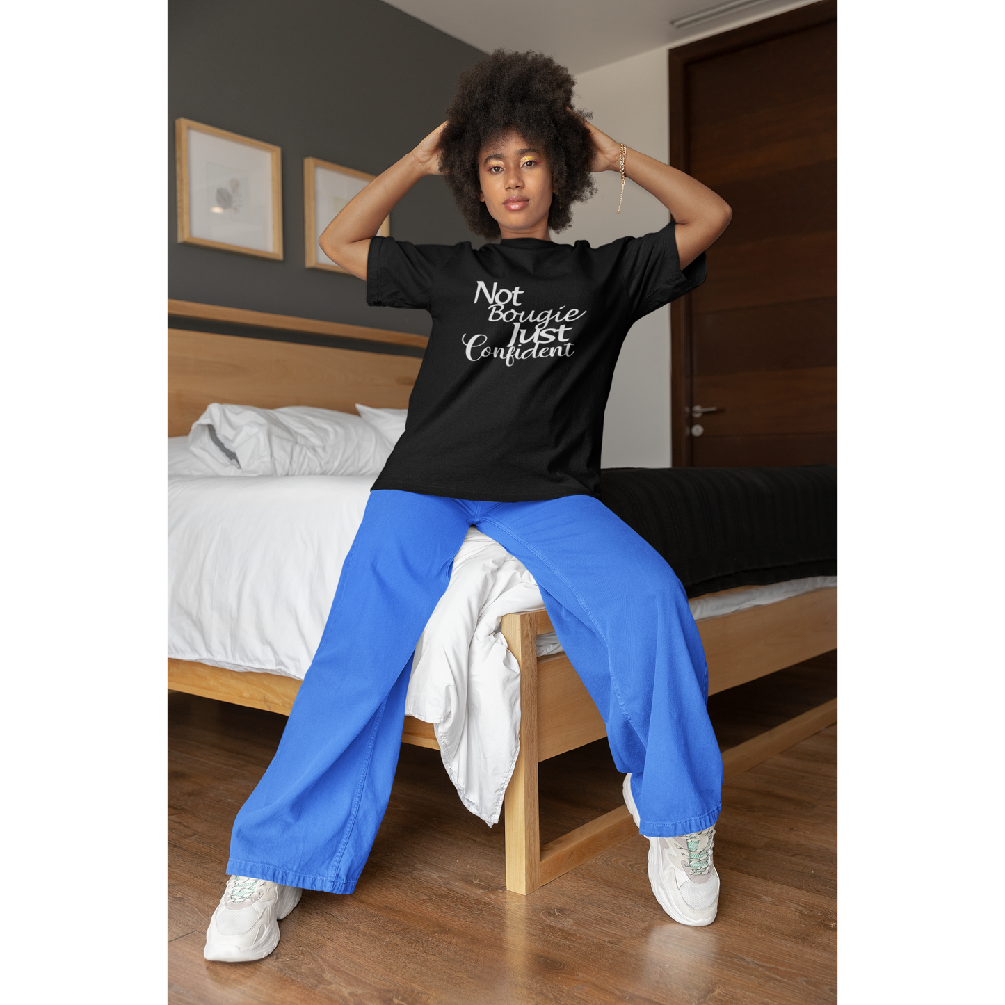 NOT BOUGIE JUST CONFIDENT TEE